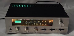 Lafayette LT-425T vintage solid-state AM/FM stereo tuner from late 1960s/1970s