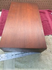 Vintage Stereo Radio Hi-Fi Wood Cabinet Mcintosh Fisher Scott 19&Prime;x3.5&Prime;X11&Prime;