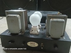 BECKMAN HYDROGEN LAMP POWER SUPPLY MODEL 8 HUGE TRANSFORMERS COOL CHASSIS