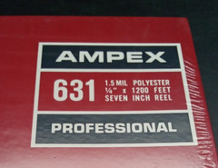 AMPEX 631 Reel to Reel Professional Recording Tape (lot of 11) 7&Prime; Reel ~ Sealed