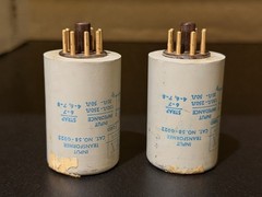 Pair Ampex 58-0022 Vintage Input Transformers Tested Tube Mic Preamp Audio OEM