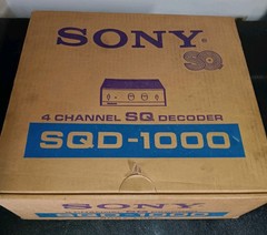 Sony SQ Decoder NOS. Never Used Complete!