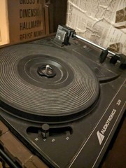 Vintage Audiotronics 328 Record Player Portable Turntable