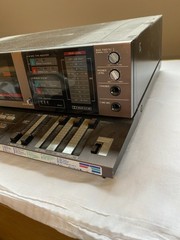 Vintage Aiwa WX 220 Stereo Dual Cassette Deck