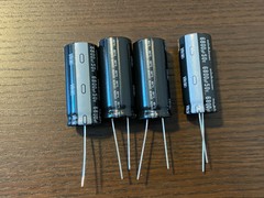 4 New Replacement Main Capacitors for Kenwood KA-7100 Nichicon 6800 uf 50v 22mm