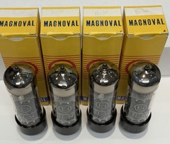 NOS Quad (4) Ei Yugoslavia EL34 6CA7 Tubes Closely Matched Current/Gm/Emissions