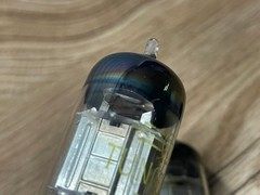 ONE TUNGSRAM ECC83 / 12AX7 SILVER PLATE DOUBLE TRIODES VACUUM AUDIO RADIO TUBE