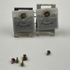 Acoustic Dynamics MC 555 Receiver Tanglewood Replacement Left & Right Meters