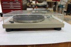 Guaranteed Satisfaction Working Pioneer PL-512 Turntable & Pioneer Dustcover