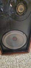 Acoustic research AR-5 speakers New Foam Surrounds,Good Working Condition