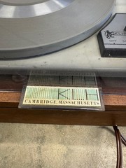 Vintage KLH Model Twenty Stereophonic Music System Turntable & Amplifier