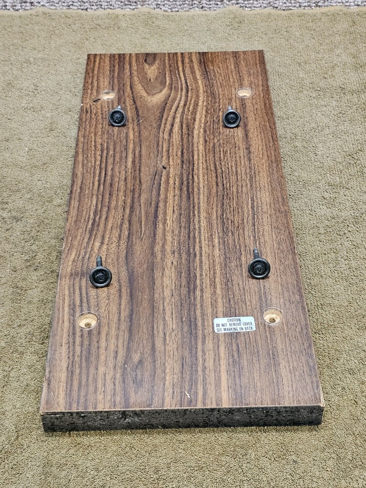 Akai GX-625 GX625 Reel To Reel Player Recorder Parts Side Cover Panel Wood