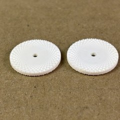 (2) High Quality 3D Printed Japan Variable Capacitor/Polyvaricon Wheel/Knob .75&Prime;