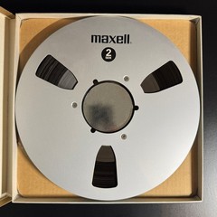 Maxell UD 35-180 10.5&Prime; Metal Reel to Reel Tape 3600 Ft Used w/ Box Japan