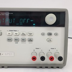 Agilent E3648A Dual Output DC Power Supply