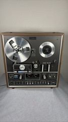 Akai X-1810D Stereo Reel to Reel Tape Recorder Player Deck W/ Original Manual