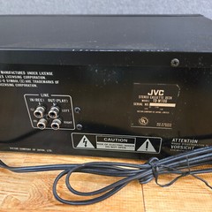 VINTAGE JVC TD-W106 Dual Double Cassette Deck Player Recorder Read