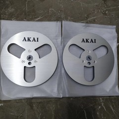 One Pair 7 » black AKAI Light Aluminum Reel to Reel Take Up Reel for AKAI GX-77