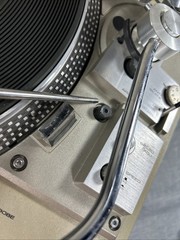 Vintage Pioneer PL-518 Direct Drive Turntable Original Box Missing Parts ** See