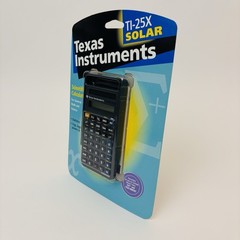 Vintage Texas Instruments TI-25X Solar 1997 Scientific Calculator Brand New