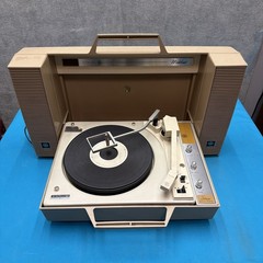 General Electric Wildcat Diamond Stylus Portable Record Player Turntable. Read