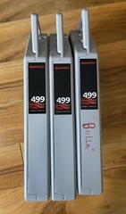 3 reels , Ampex 499 Grand Master Gold 10.5 1/2” analog Tape Reel