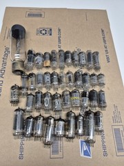 Lot Of 41 Tubes GE Sylvania Motorola And More Mixed Brands