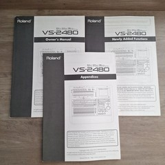 OEM Roland VS-2480 Digital Studio Workstation OWNER&rsquo;S MANUAL, FEATURES/APPENDICS