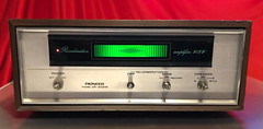Vintage Pioneer SR-202W Reverberation Amplifier Powers On For Parts .