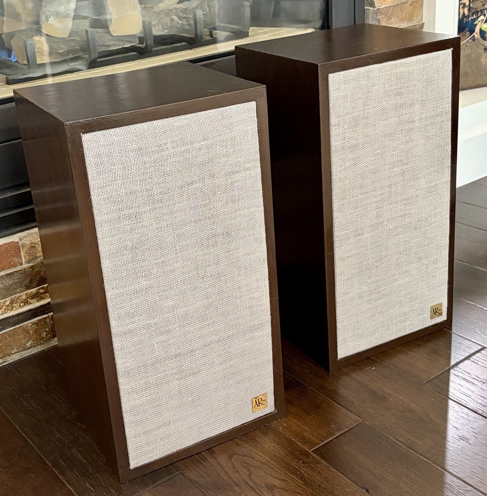 Acoustic Research AR-4x Vintage Speakers – Read Description – Work, Good Sound