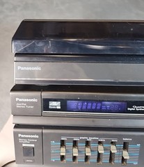 Panasonic SA-H30 Quartz Synthesizer AM/FM Cassette Stereo Receiver
