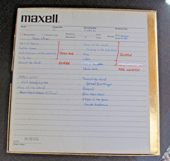 Maxell UD 35-180 Reel Tape LP 10&Prime; Metal Reel 3600ft QUEEN BEACH BOYS SUPERTRAMP?
