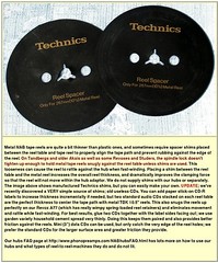 ONE PAIR; Brand New NAB Hub Adapters for 10.5&Prime; Reels