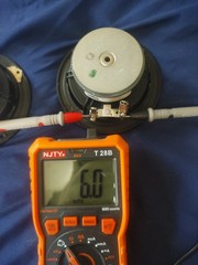 pair Vifa M11WG-09 8 ohm 4.5&Prime; midrange drivers