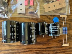 Sansui Six Complete Rebuild Kit High-Quality Receiver Recap Caps Transistors 6