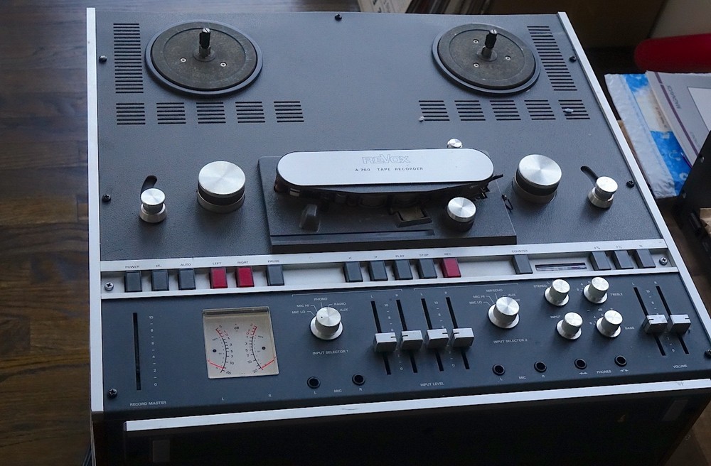 Studer Revox A-700 REEL TO REEL DECK recoding tape deck for best analog sound