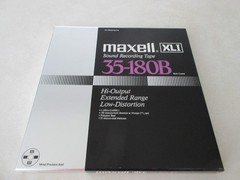 Maxell XLI 35-180B Tape – Once Recorded – 80&rsquo;s & 90&rsquo;s Rock & Pop – (Reel 10)
