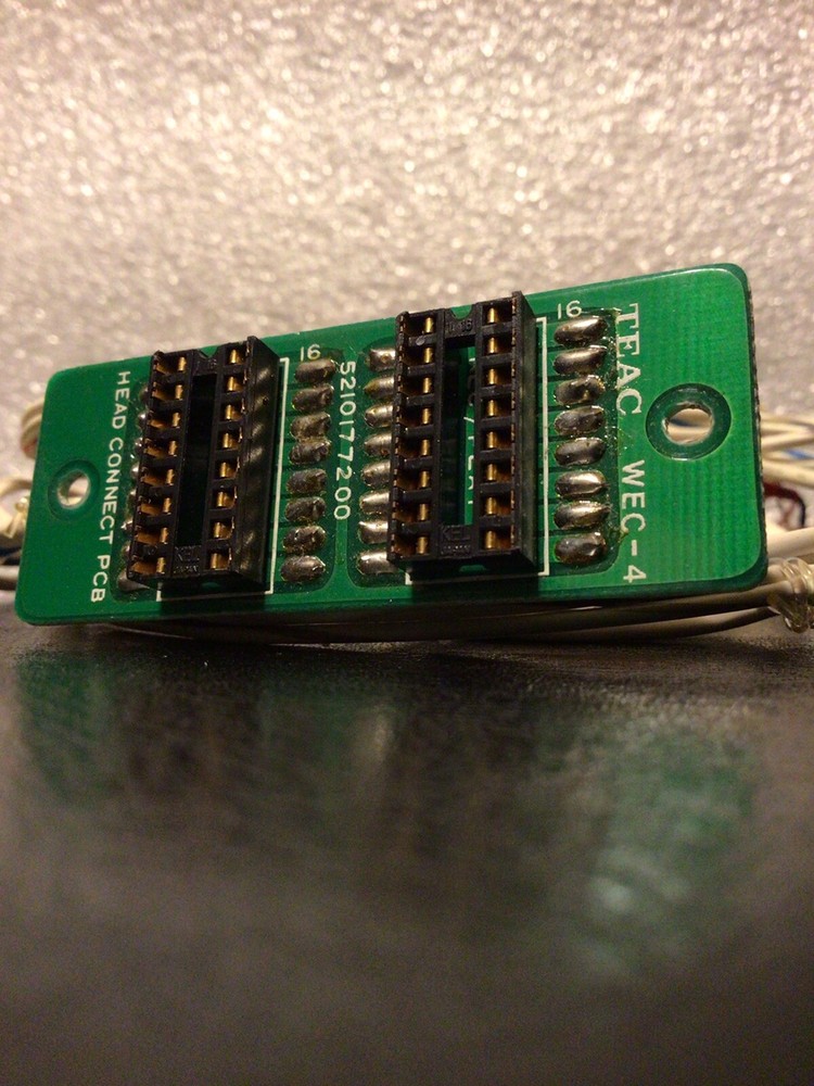TASCAM TSR-8 Reel to Reel 1/2” Tape 8-ch. machine HEAD CONNECT PCB ASSEMBLY.