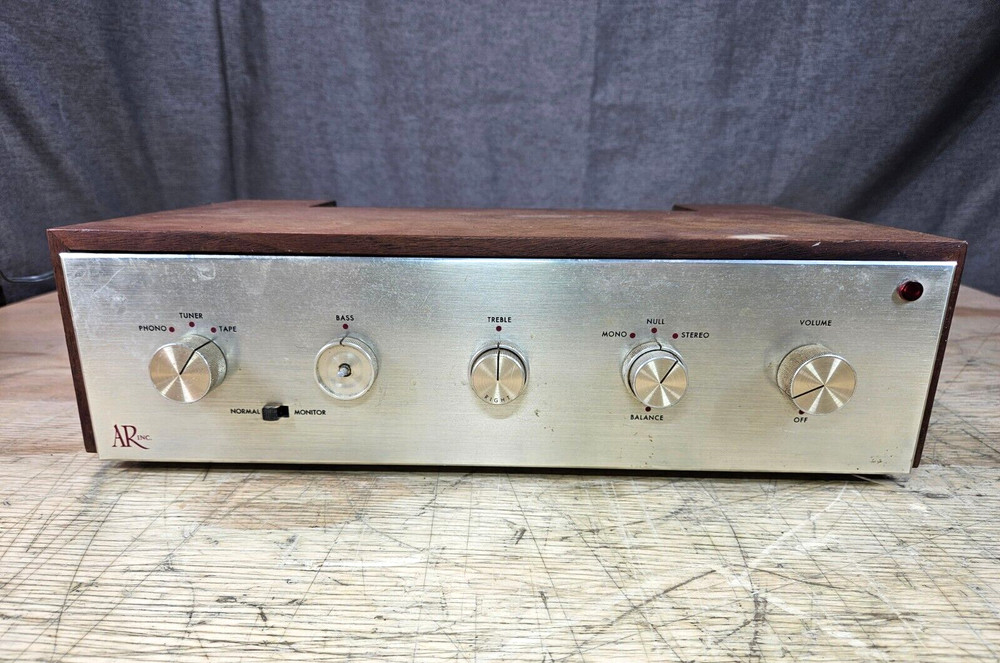 Vintage Acoustic Research AR Model AU Integrated Stereo Amplifier VIDEO DEMO! 🎥