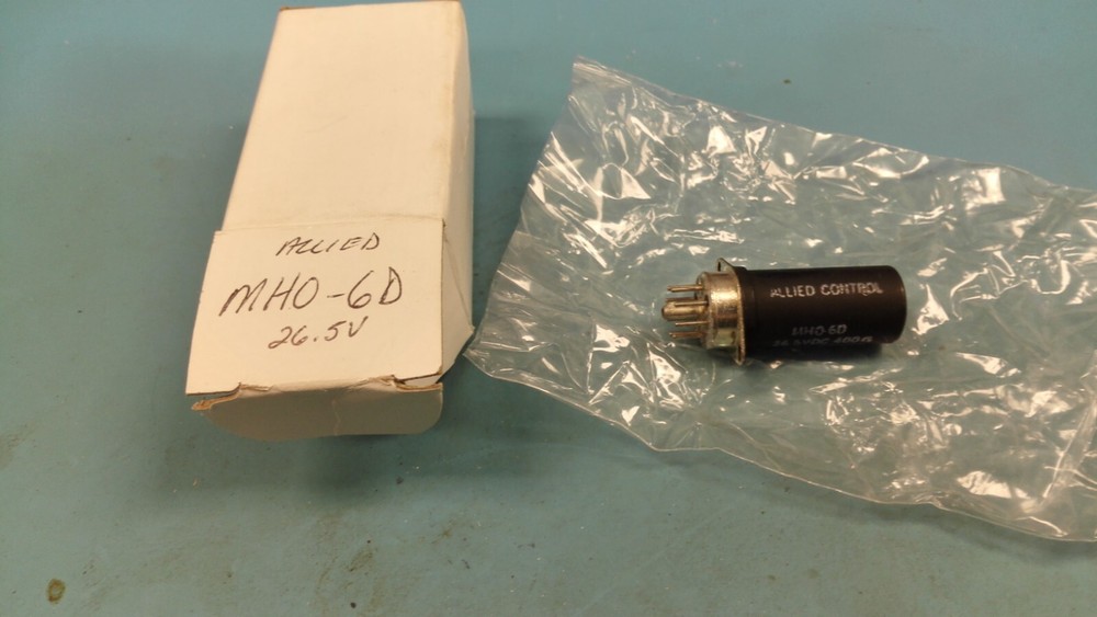 ALLIED CONTROL MHO-6D ARMATURE RELAY 26.5VDC 400 OHM *** USA SELLER ***