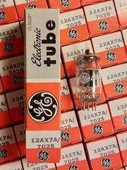 Single GE 12AX7A 7025 NOS NIB Vacuum Tube – Many Available
