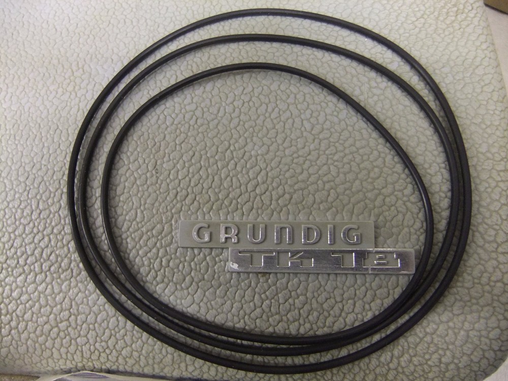Reel to Reel player belt for GRUNDIG TK19 TK14 TK15 TK16 TK17 TK18 – 3 belts