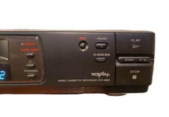 Sony EV-A60 Video8 8mm VCR Deck Powers On Works No Remote And No Tapes