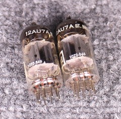 (2) MATCHED ANOS Mullard 12AU7/ECC82 Tubes ~ TEST STRONG @ 114%+!