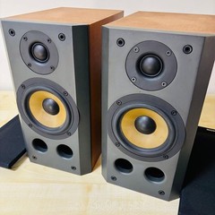 Sony SS-X3 Vintage Compact Bookshelf Speakers Pair 2-Way Stereo System