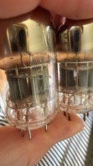 FENDER GROOVE TUBE SOVTEK 12AX7WC VINTAGE pair Tubes Excellent Strong
