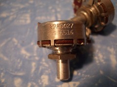 1965 Stackpole 100K set 2 Audio Potentiometers 304-6516 Vintage Guitar /Amp USA