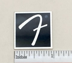 Fender Amp or Case Logo Badge Custom Made Aluminum